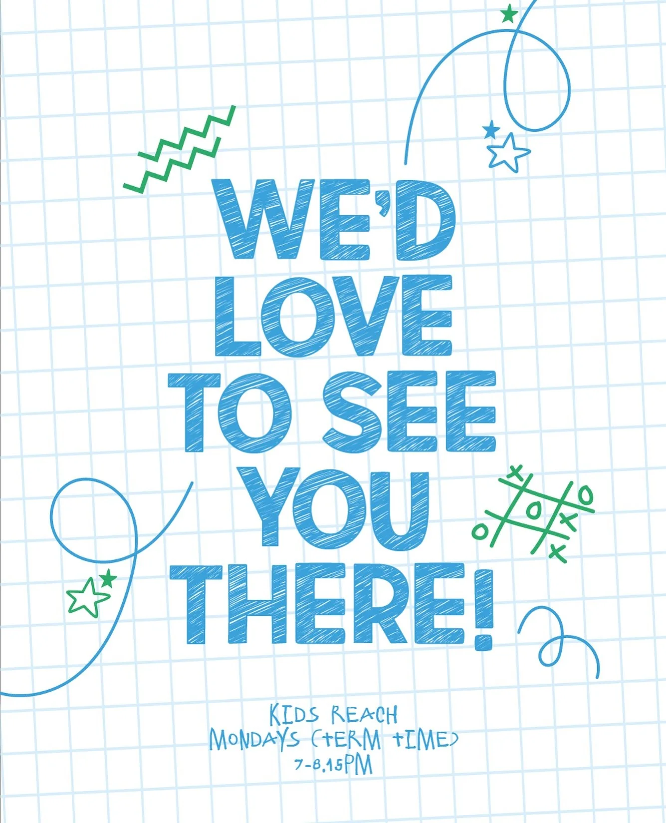 We&rsquo;ve got snacks, games and so much fun waiting for you! This is your invite to kids reach this Monday 💙💙💙 

___

Kids Reach
Every Monday (term time) | 7-8.15pm
P1-P7
#gpkids