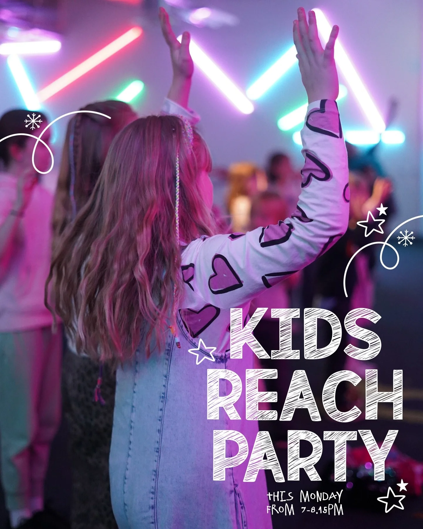 This Monday is the last kids reach of 2025 and we are celebrating with a Christmas party!

Join us from 7pm for a night filled with festive fun 💙💙💙 It&rsquo;s not the same without you!

___

Kids Reach
Every Monday (term time) | 7-8.15pm
P1-P7
#gp