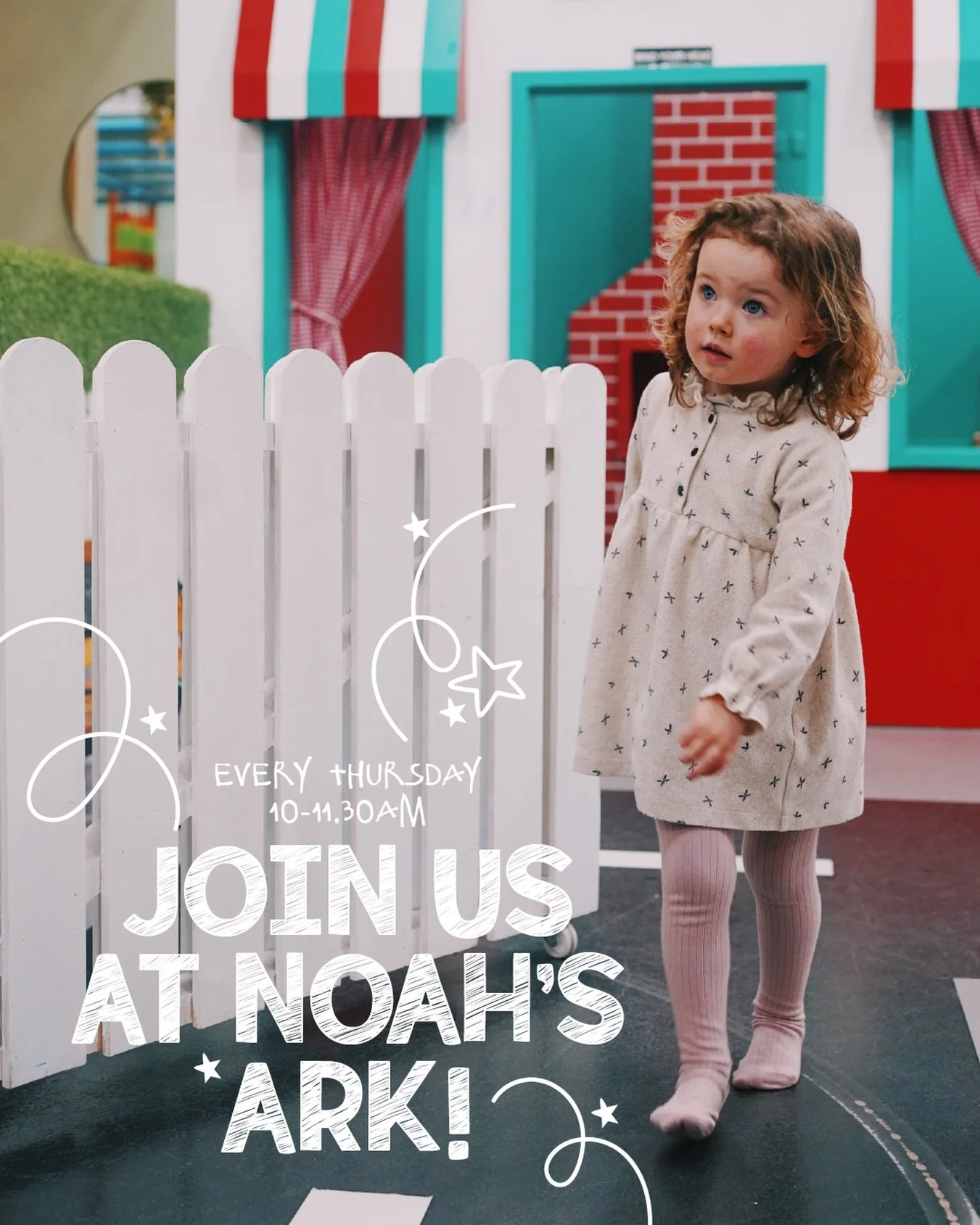 Thursdays are the best days 🫶🏽🫶🏽🫶🏽 Join us this week for Noah&rsquo;s Ark, on from 10-11.30am ⭐️⭐️⭐️

&mdash;&mdash;&mdash;

Noah&rsquo;s Ark 
Thursday Mornings 10-11.30
&pound;2 donation 
Green Pastures Kids Church
#gpkids
