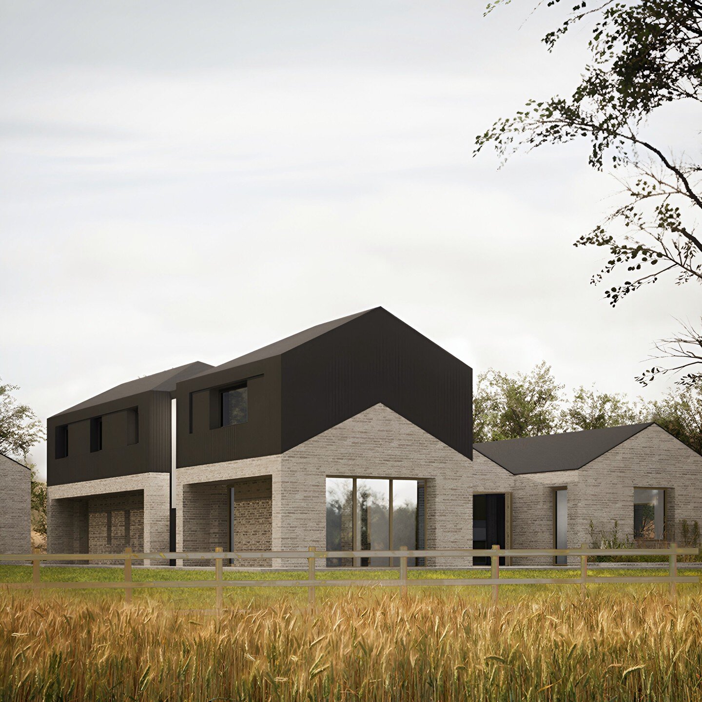 A new build passivhaus 5-bedroom family home that works with the landscape, context and new building technology on beautiful Cambridgeshire farmland.

#rockarchitects #passivhaus #cambridgearchitecture #archdrawing #archilovers #passivehouse #cambrid