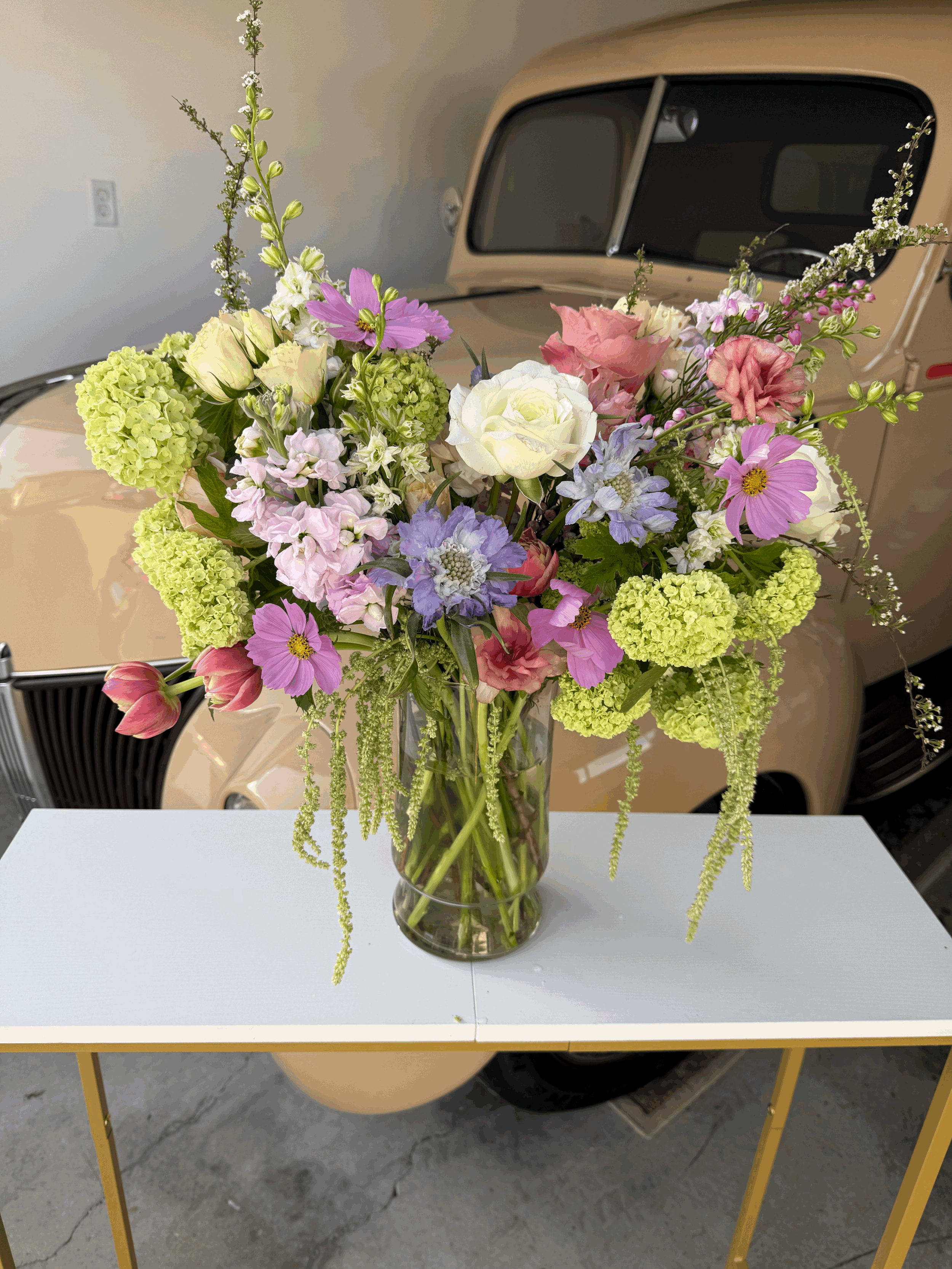 Tall Cascading Bouquet