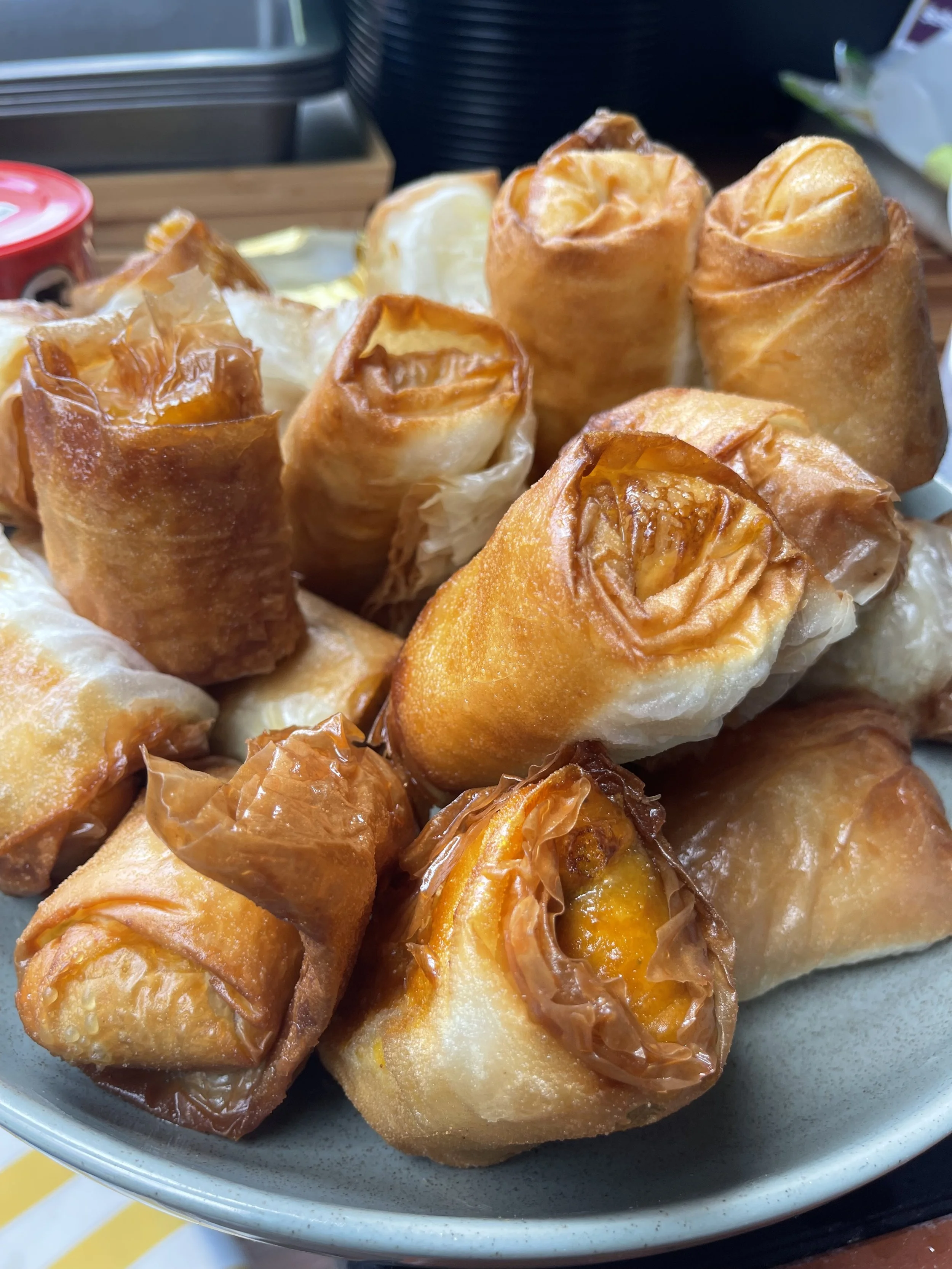 Delicious Carrot & Ginger Samosa