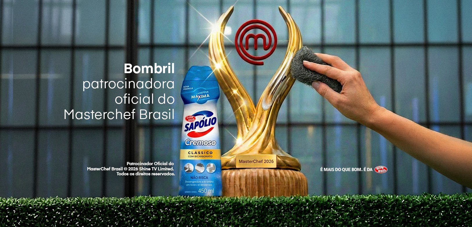 Bombril patrocinadora oficial do Masterchef Brasil