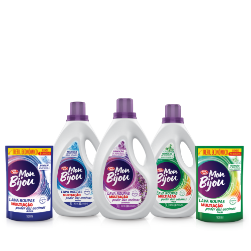 Lava-Roupas Mon Bijou Multiação | Poder das Enzimas