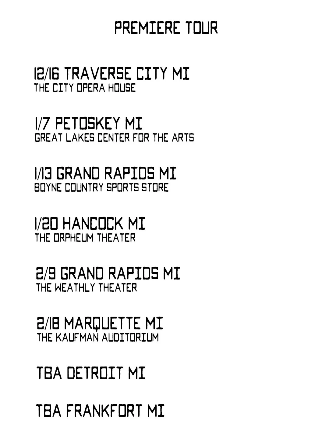 Lake Effect Ski Film