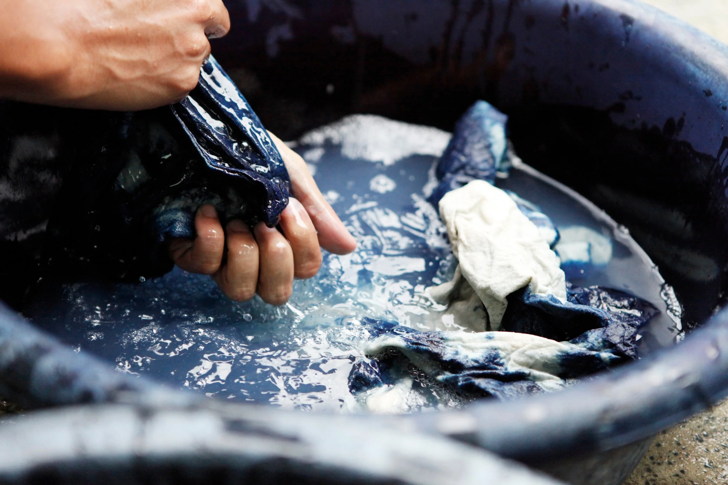 Dip and dye indigo for families in Charleston, SC