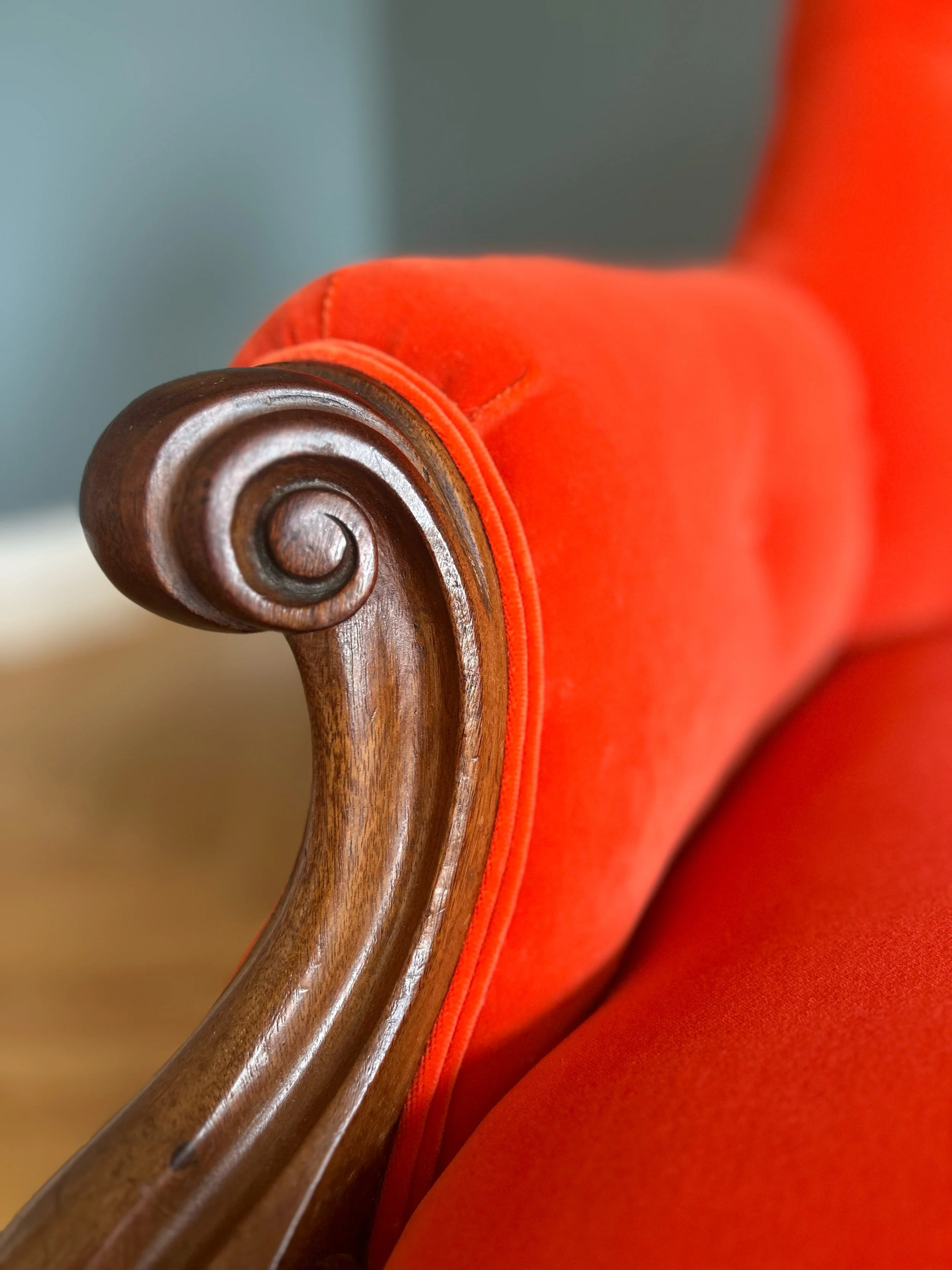 Victorian Deep Button Armchair