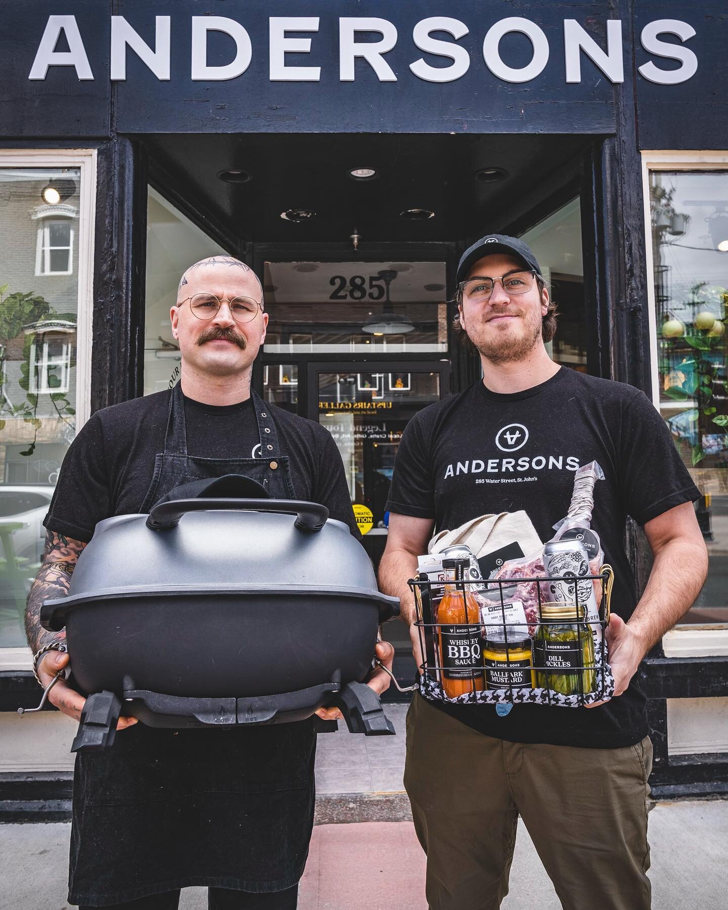 A friendly reminder we are closed Mondays &amp; Tuesdays as well as that our May 24th BBQ BASKET BONANZA is still going on. We&rsquo;ll be announcing the winner this Thursday May 18th!! You can win everything seen in this photo plus a bag of charcoal