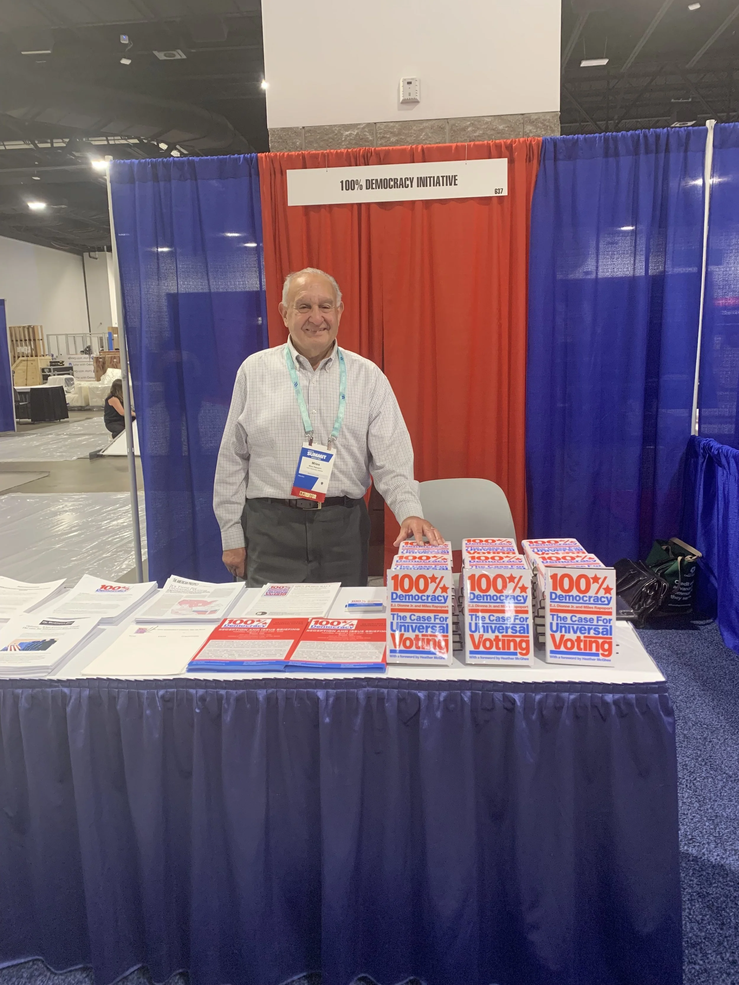 100% Democracy Attends the NCSL Legislative Summit