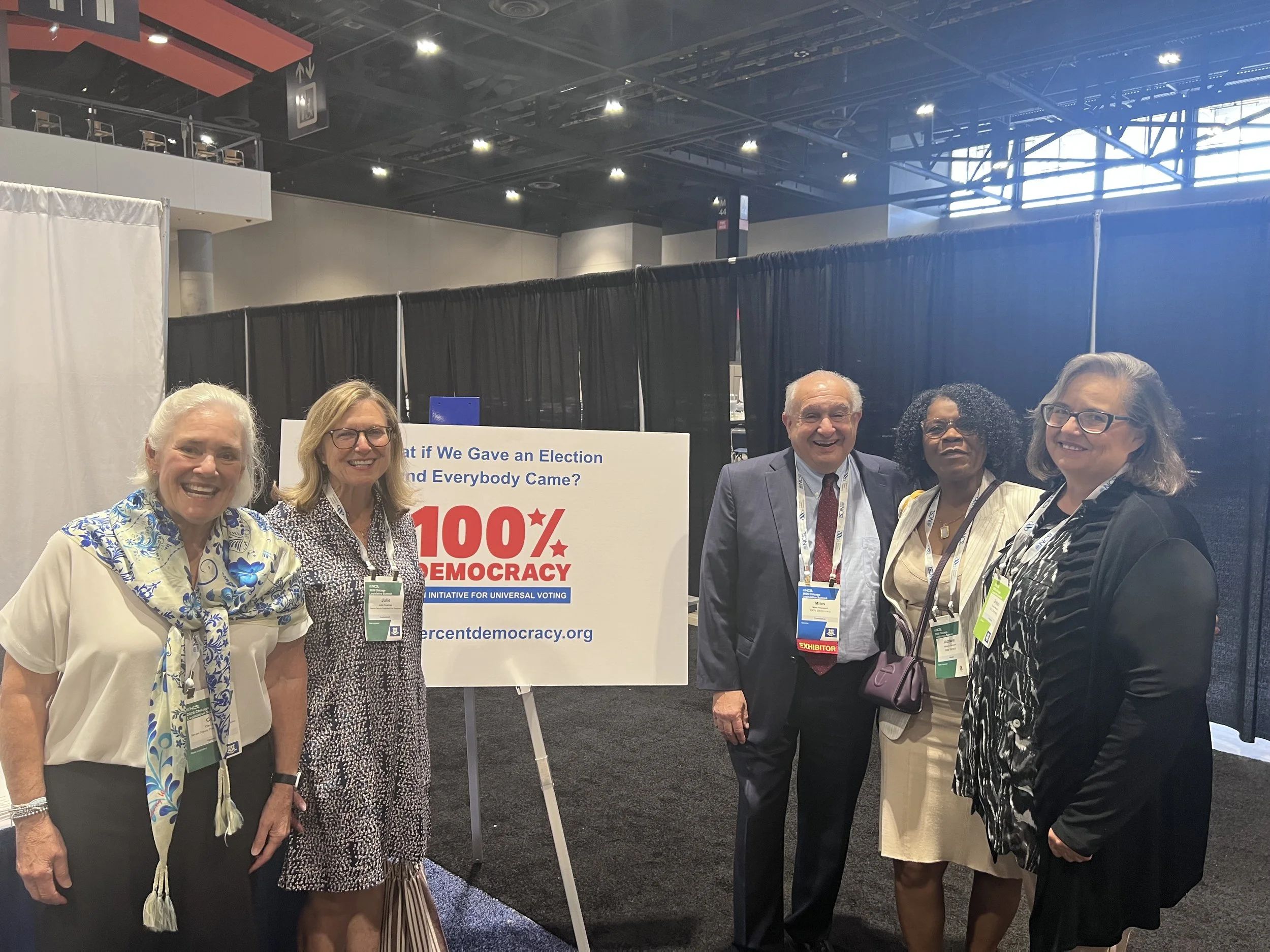 100% Democracy September Newsletter