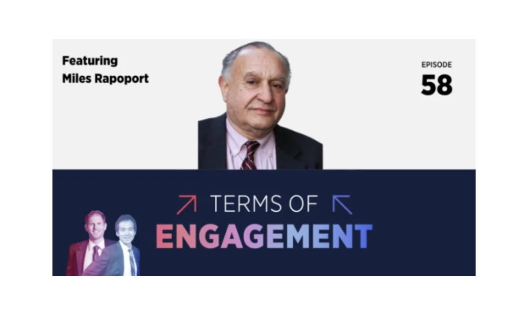 Harvard Ash Center Terms of Engagement with Guest Miles Rapoport