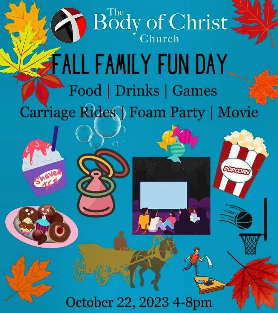 Save the Date!!! Fall Fun Festival at TBCC Sunday 10/22 4-8pm!