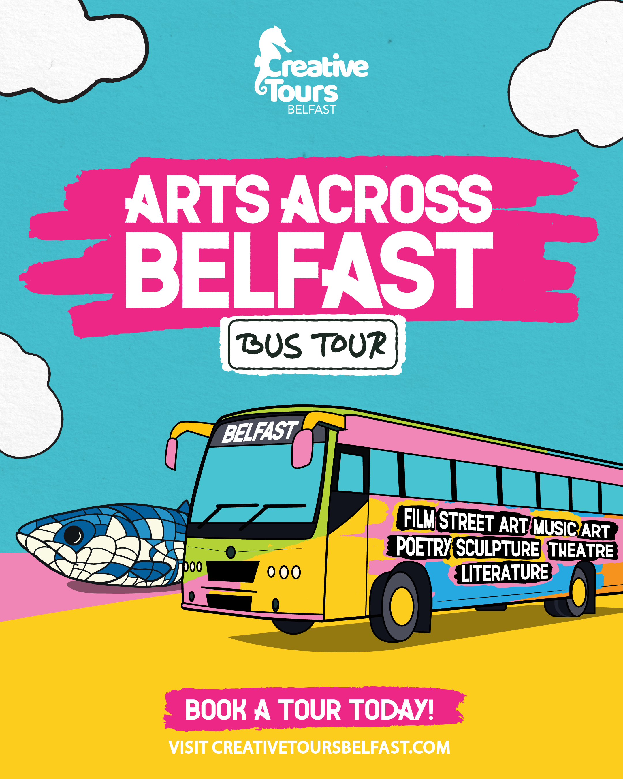 Arts Across Belfast Bus Tour