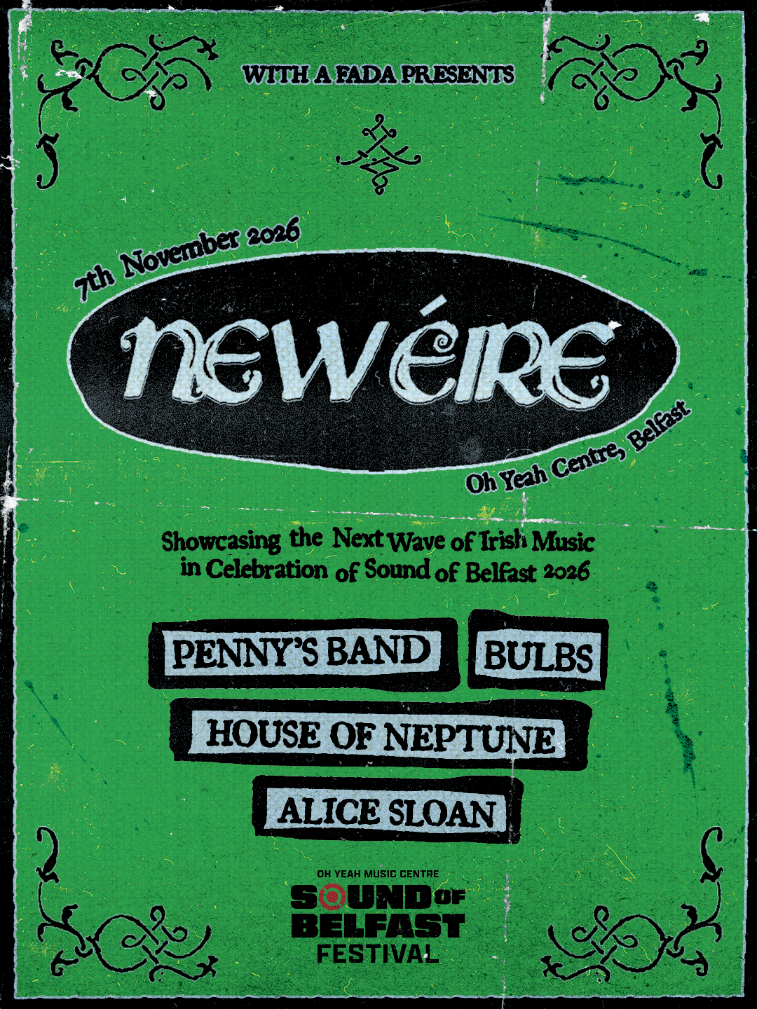 The Budvar Music Trail: With A Fada presents New Éire