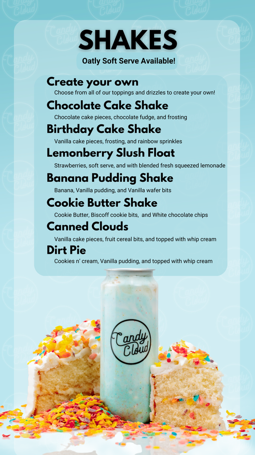 Menu — Candy Cloud Boba, Coffee, & Creamery
