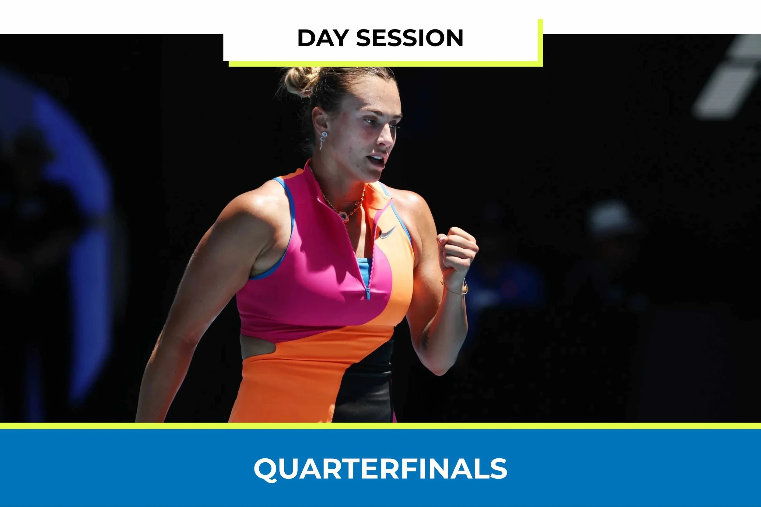 Tuesday, 26 January — Men's & Women's Quarterfinals, Day Session #19