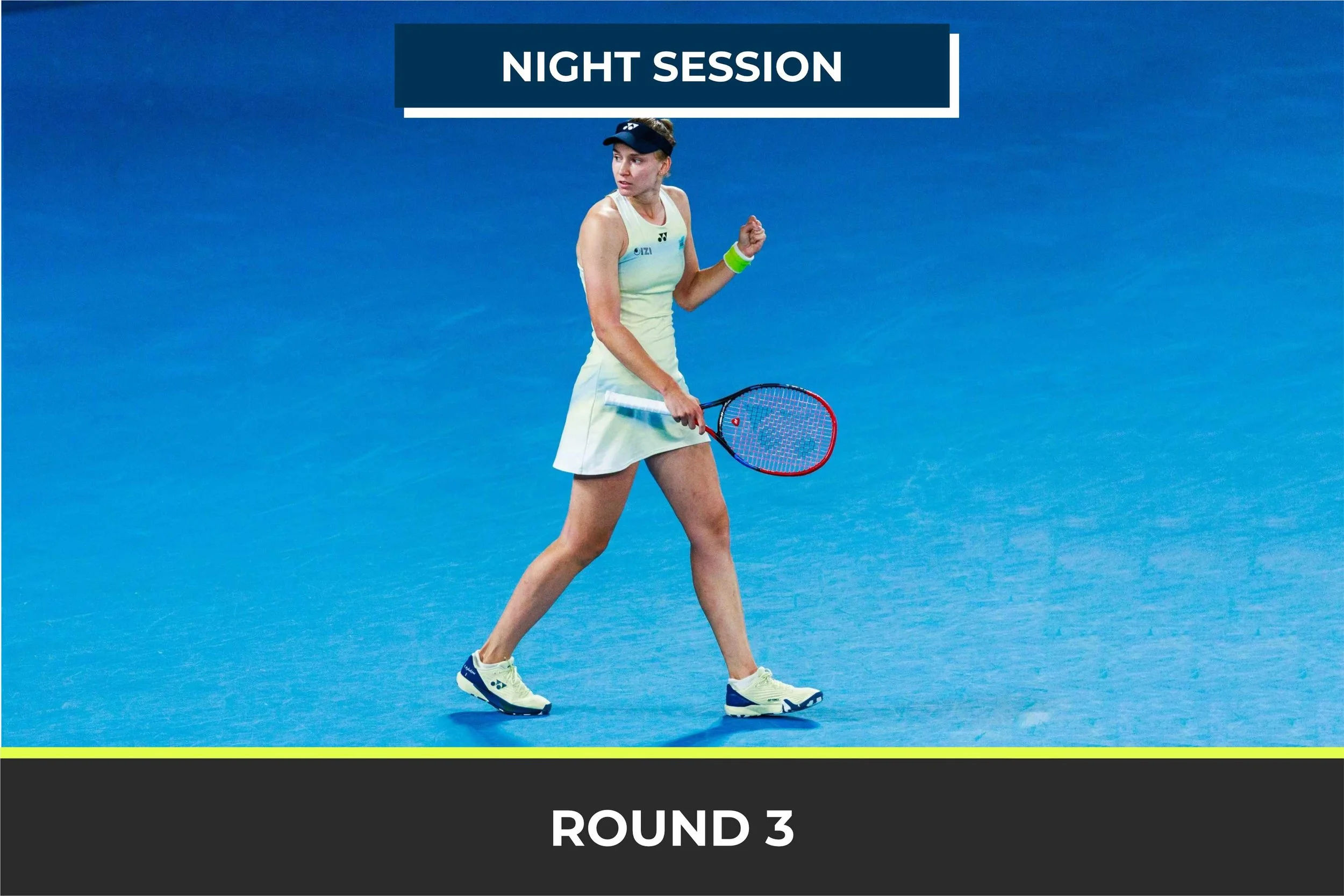 Friday, 22 January — Men's & Women's Singles 3rd Round, Night session #12