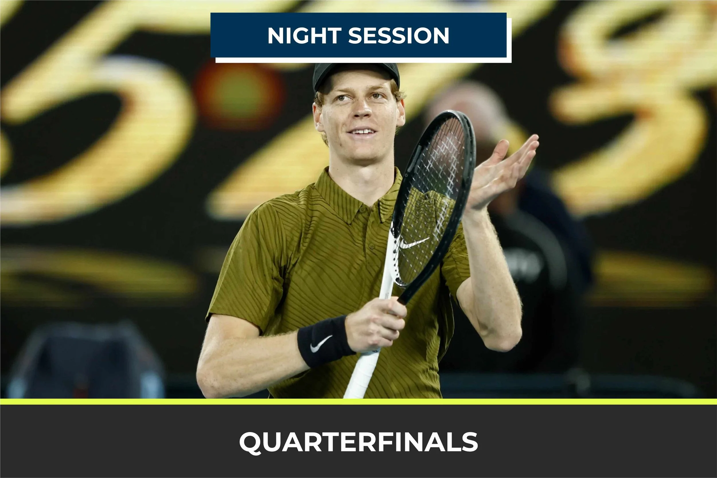 Tuesday,  26 January — Men's & Women's Quarterfinals, Night Session #20