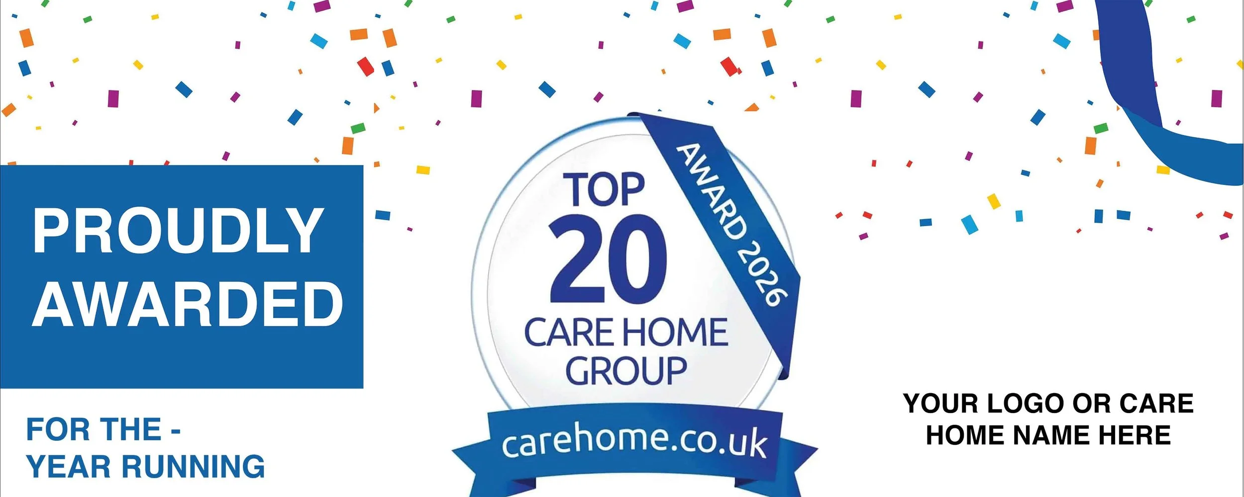 🏆 Have you recently won Care home Top 20? Congratulations!