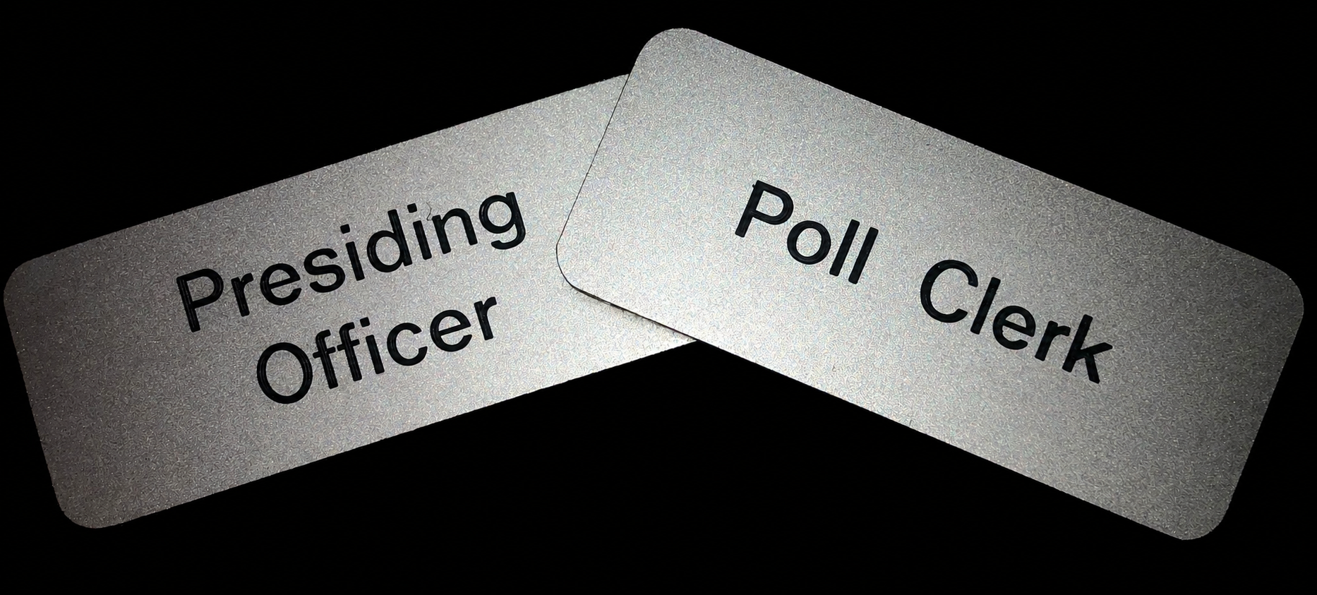 Electoral Polling Badges