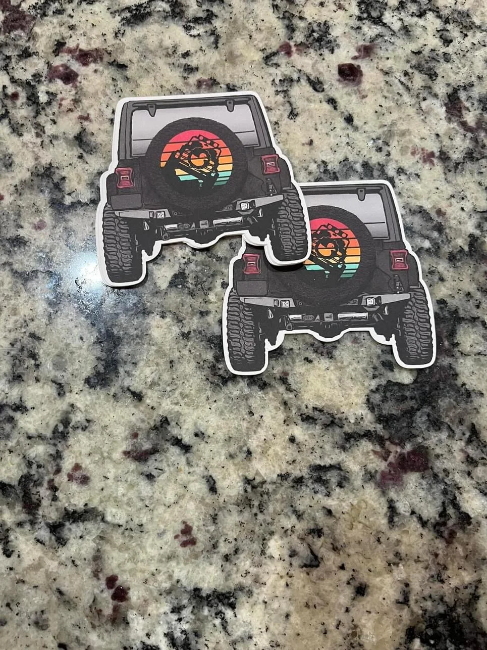 Jeep Mold Card Stock