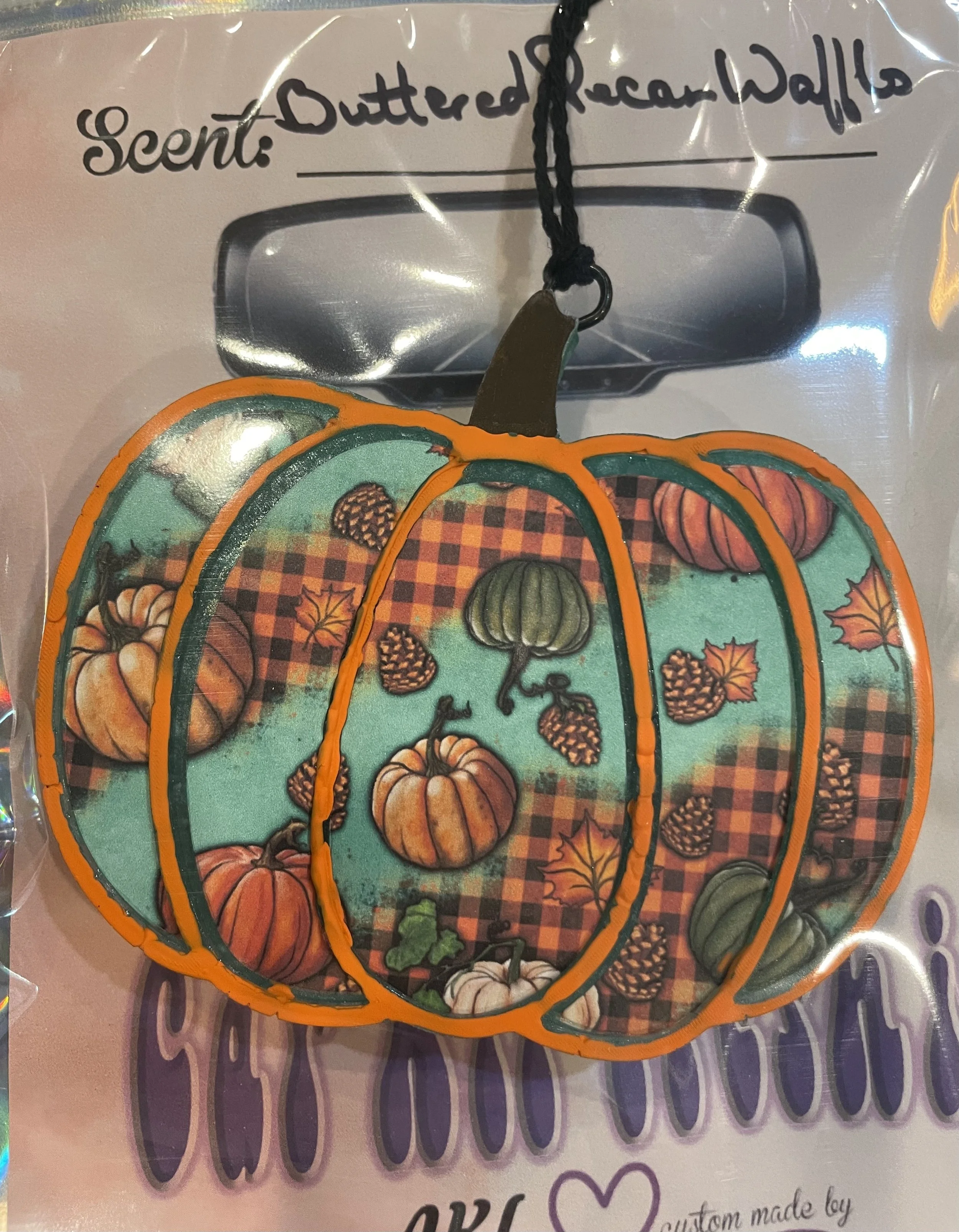 Custom Cardstock Pumpkin