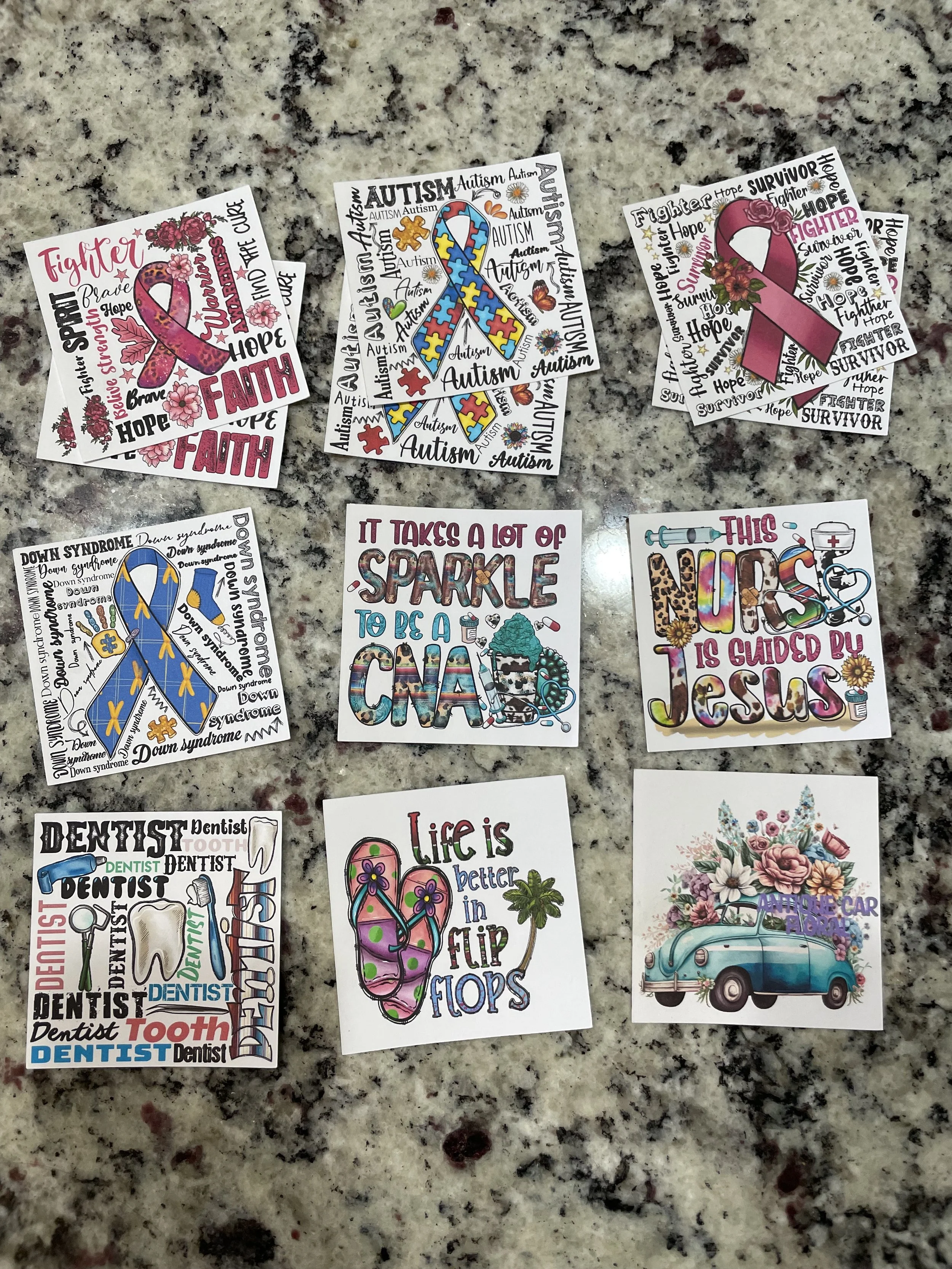 Square Mold Card Stock