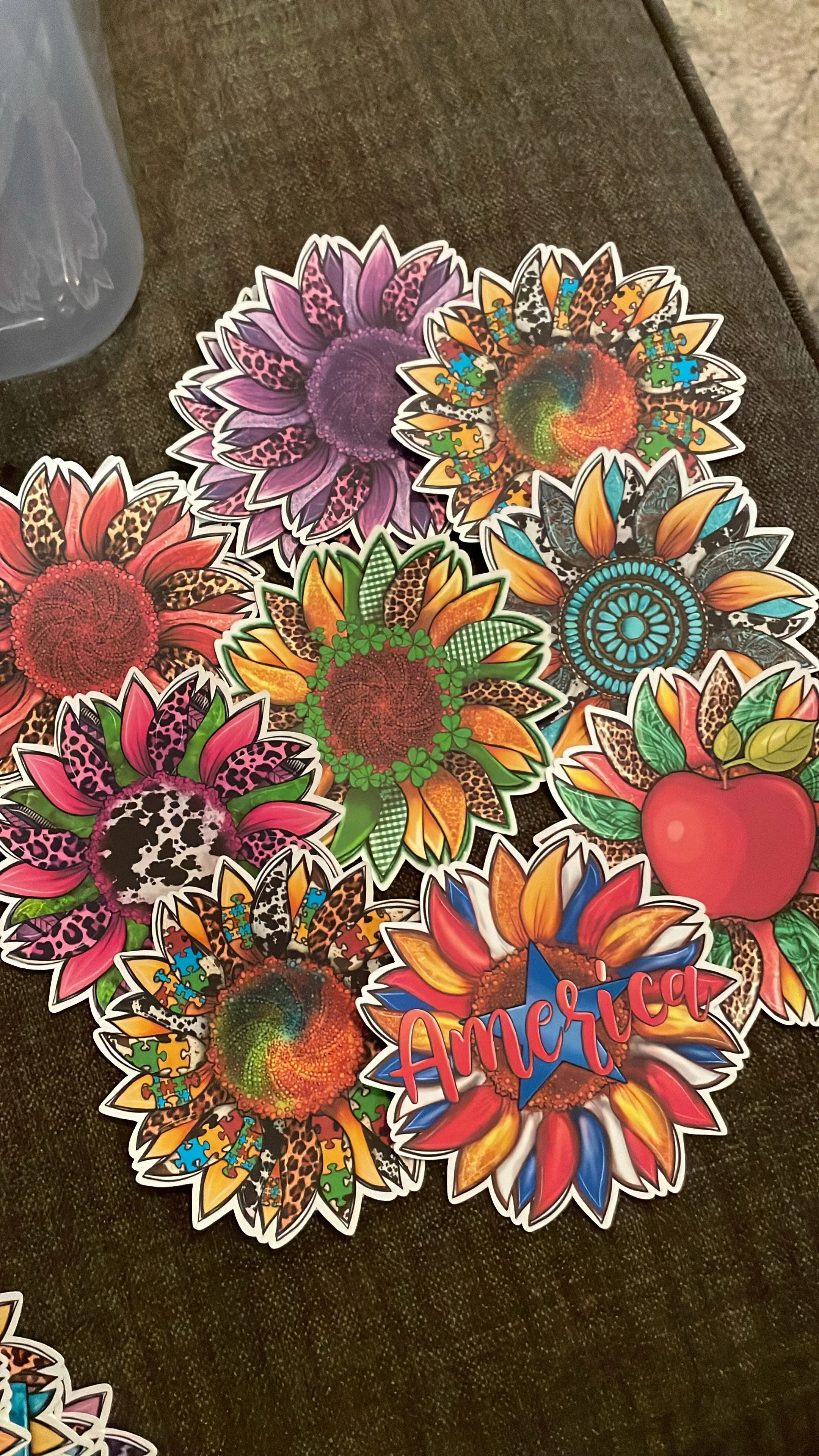 Sunflower Mold Cardstock