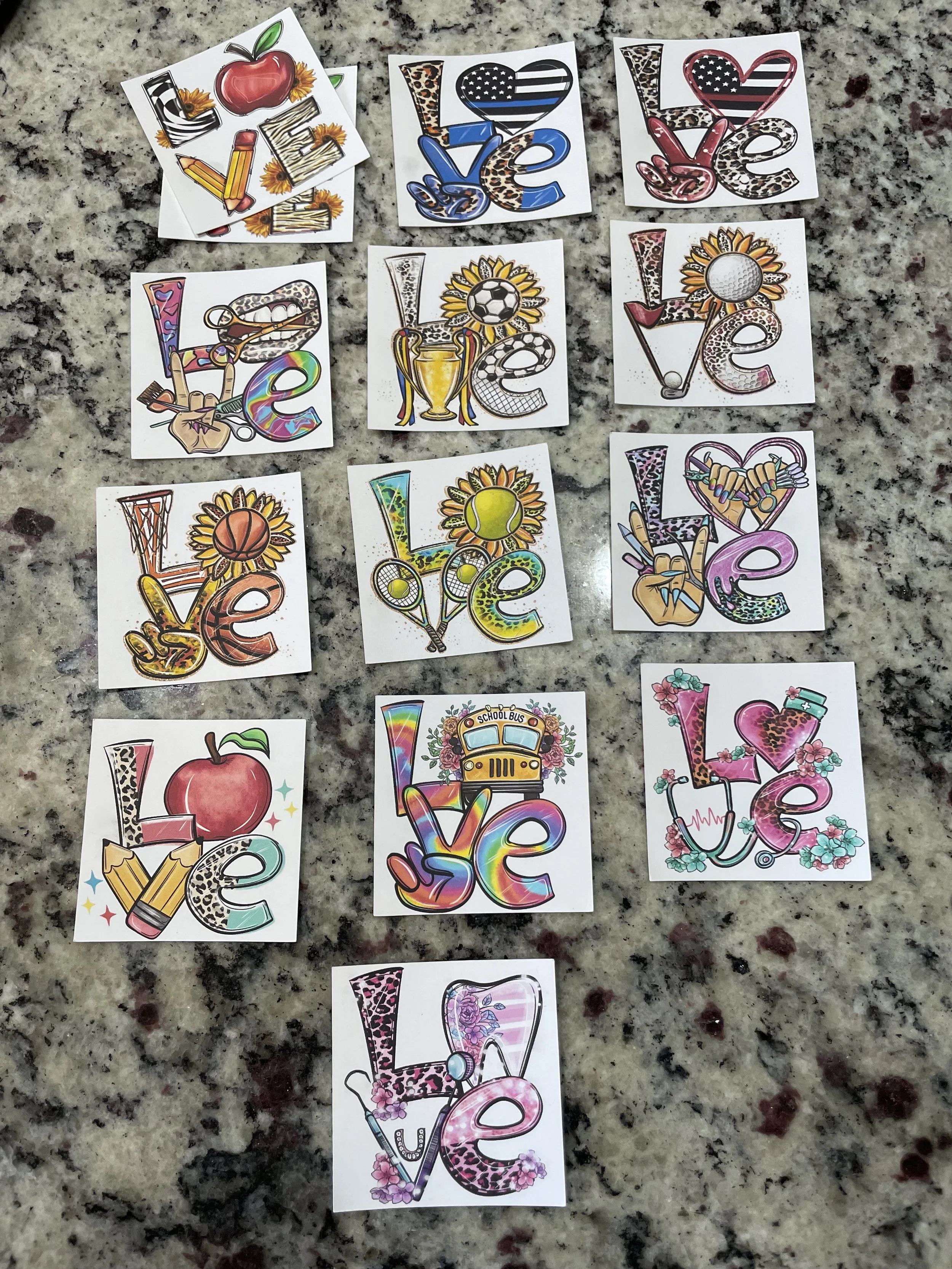 Square Mold Card Stock