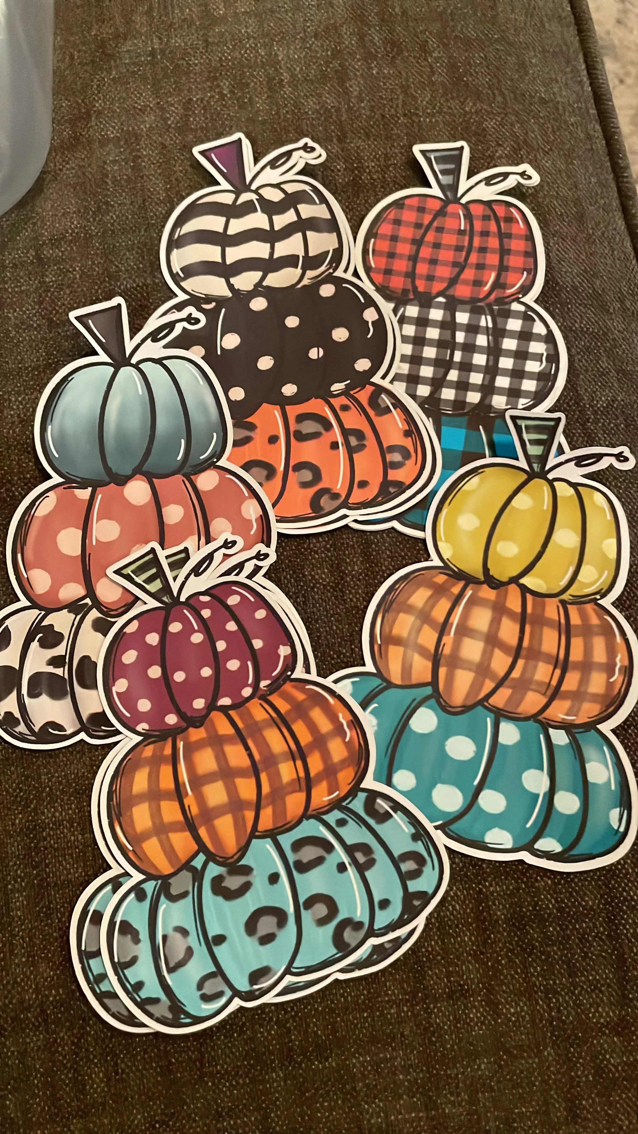 Stacked Pumpkin Mold Card Stock