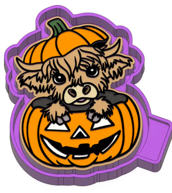 Highland Cow Pumpkin