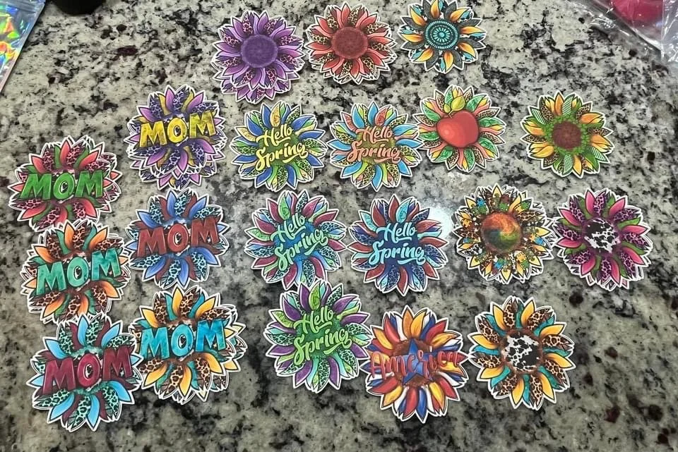 Sunflower Mold Card Stock