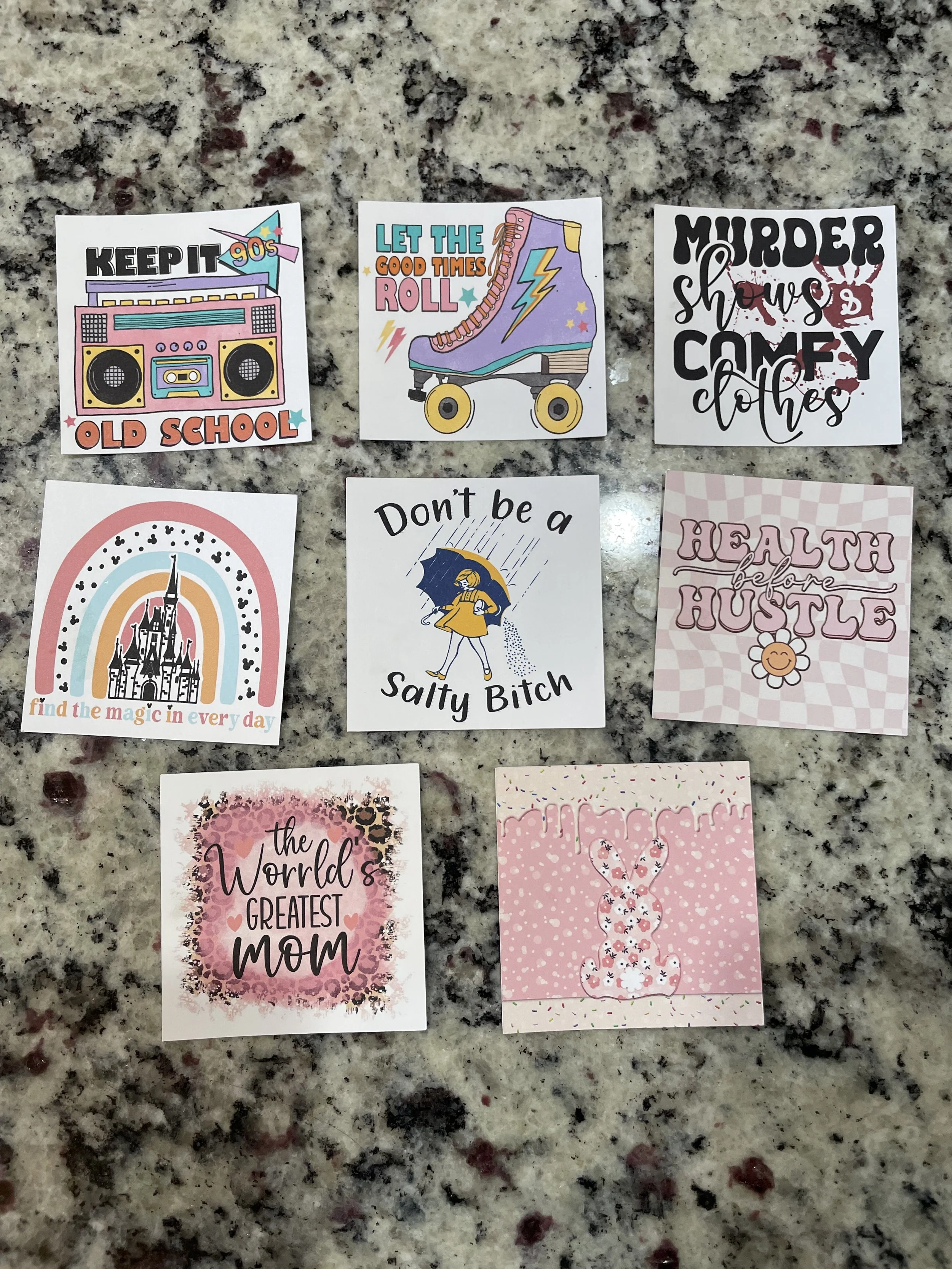 Square Mold Card Stock