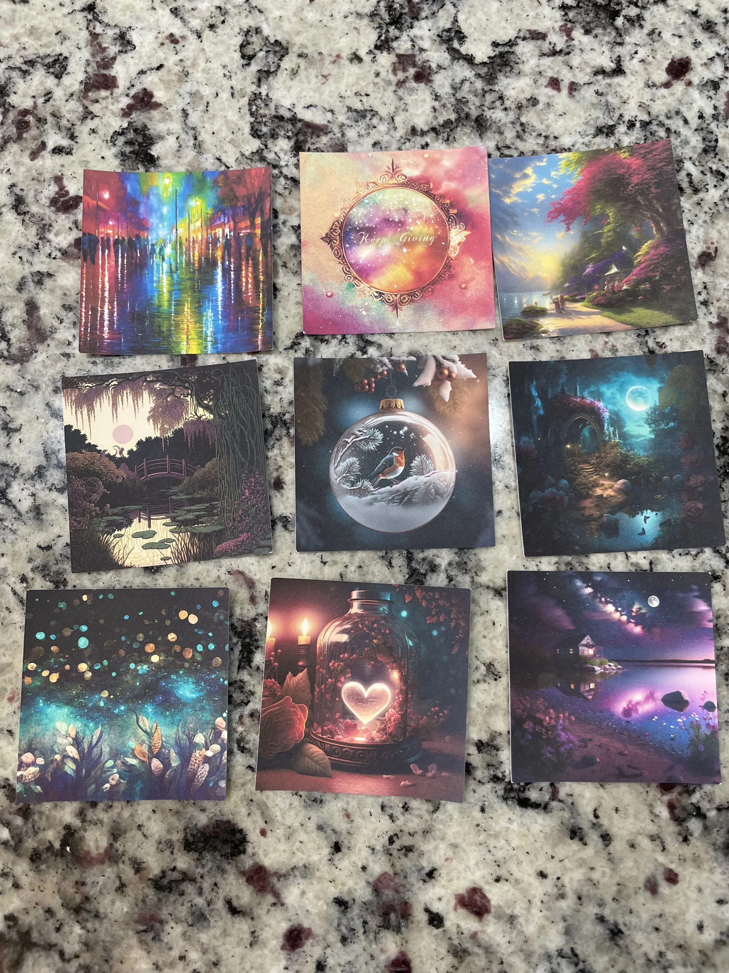 Square Mold Cardstock