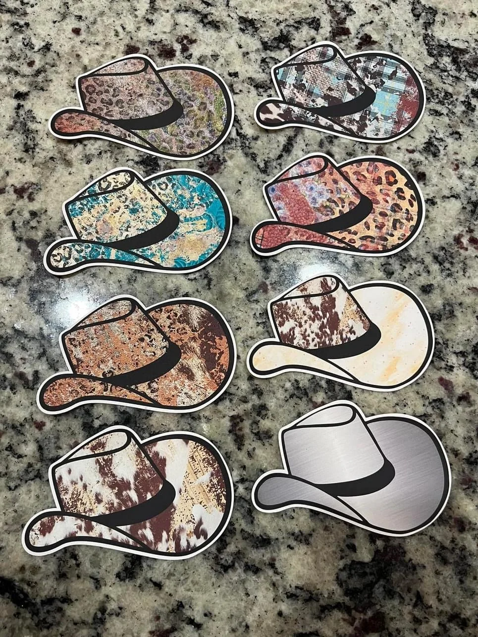 Cowboy Hat Mold Card Stock