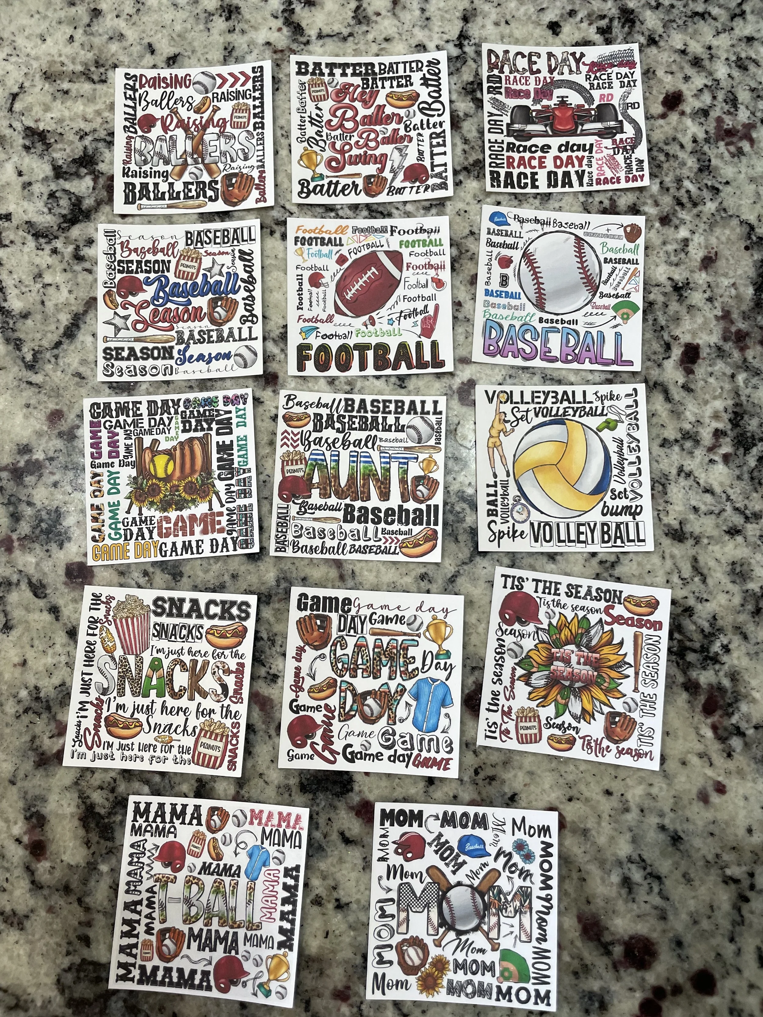 Square Mold Card Stock