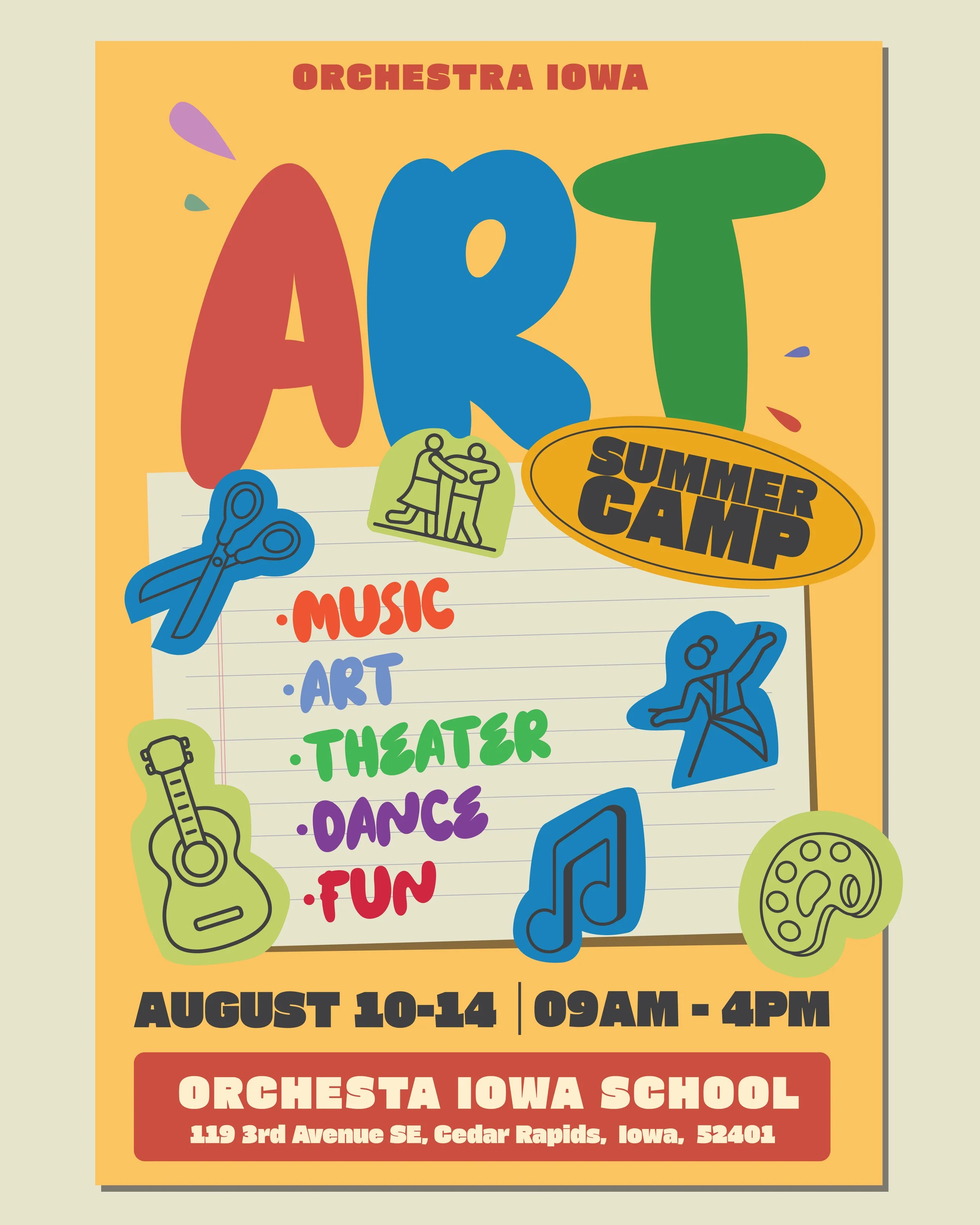 Orchestra Iowa Arts Summer Camp