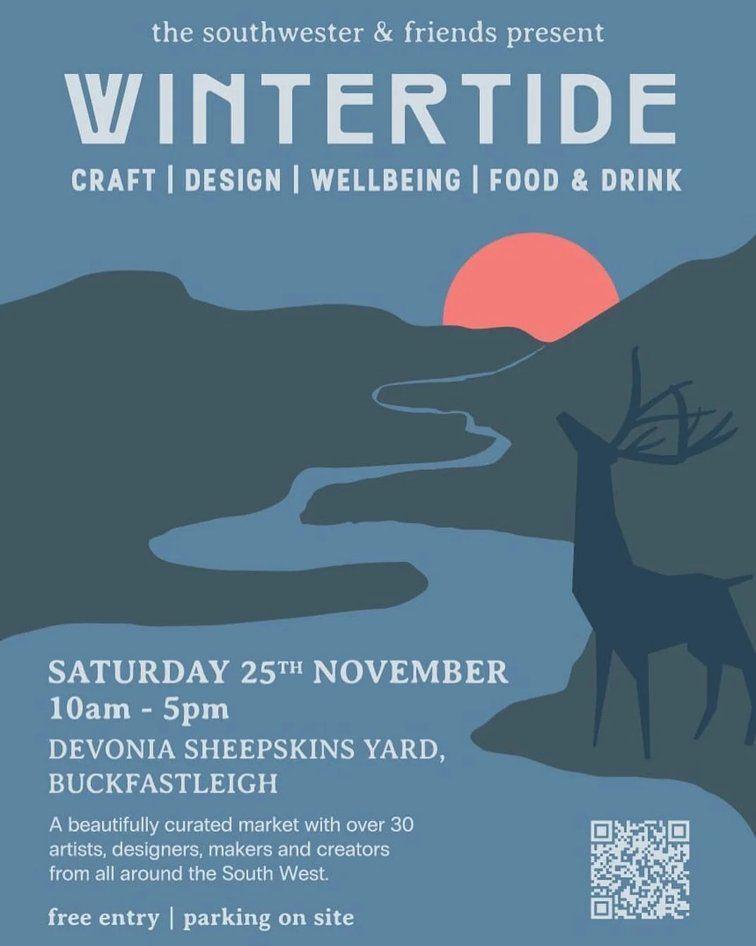 Looking forward to having a stall at this market tomorrow! Its&rsquo;s looking like an incredible line up of makers from  all over the south west. I will be there from 10-5pm with my jewellery and some new lines of winter knitwear so come by for a vi
