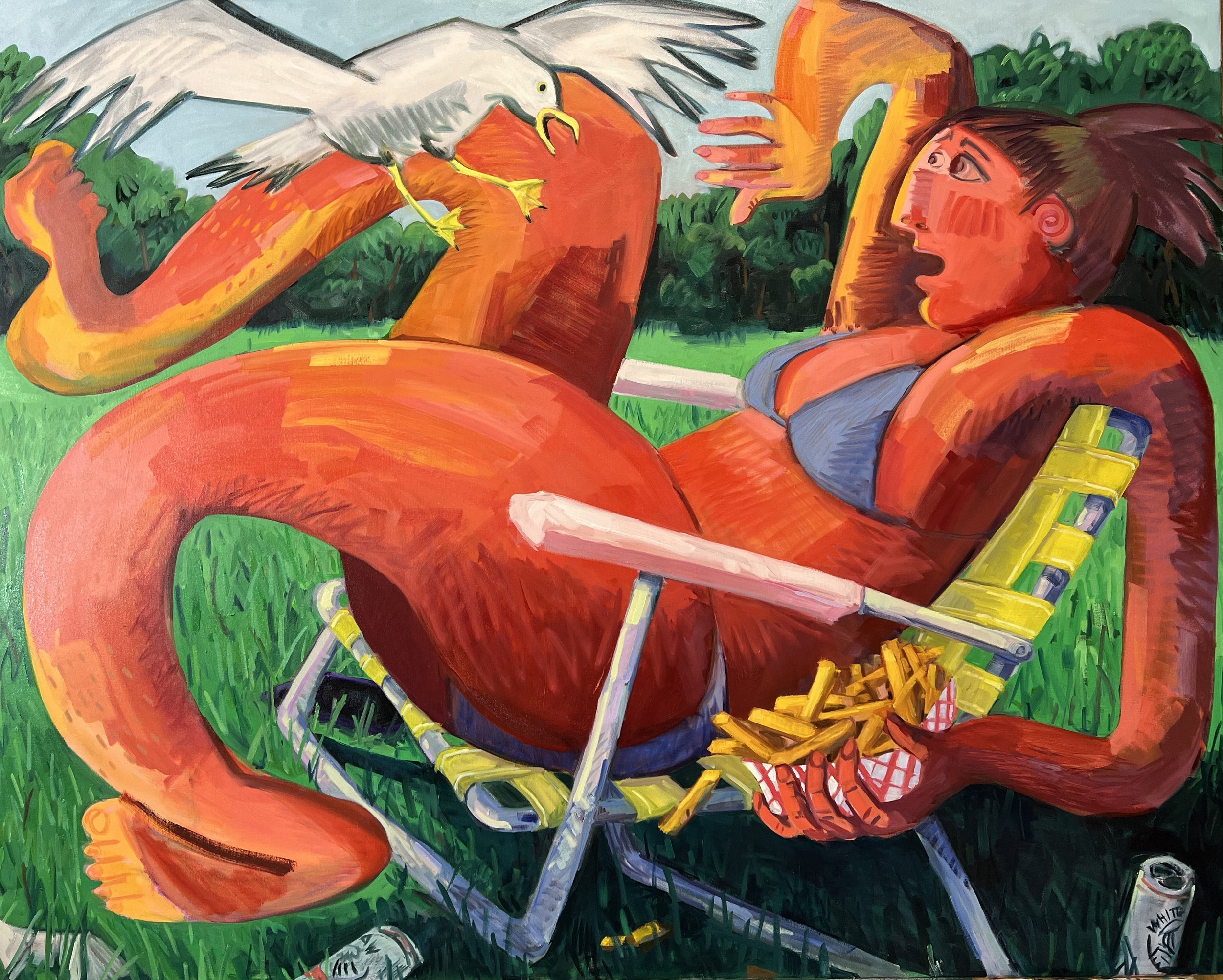 Colleen Comer, "Lucy vs. the Seagull"