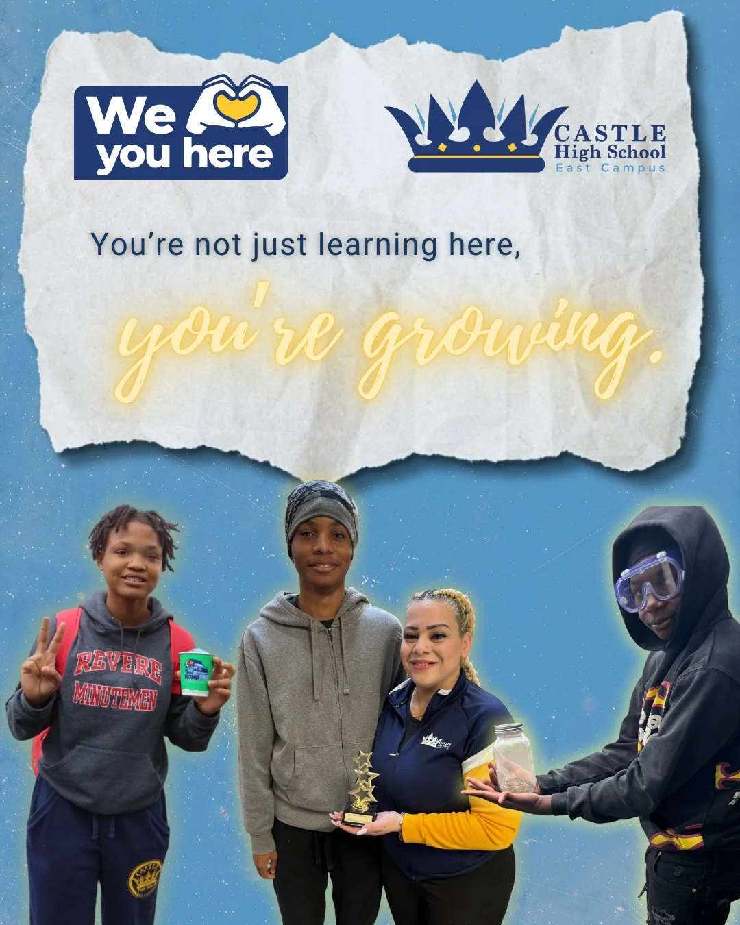 You&rsquo;re growing.⁠
You&rsquo;re not just learning here &mdash; you&rsquo;re supported every step of the way.