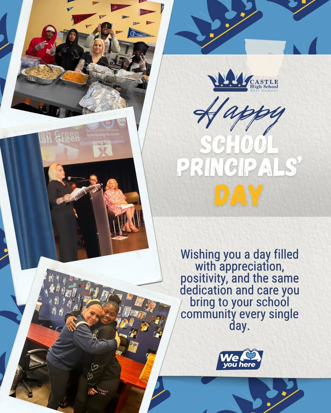 Happy School Principals Day, Ms. Kolb! 🎉🍎⁠
Thank you for your leadership, dedication, and the positive impact you make on our students, staff, and school community every single day. We appreciate you! 💙