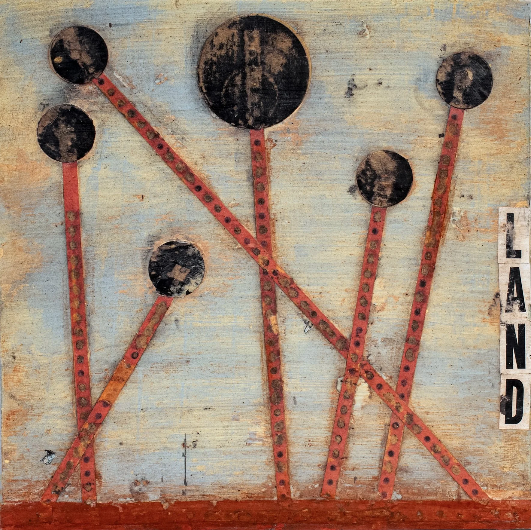 Land 9 (Thistles)  By Jack Poker