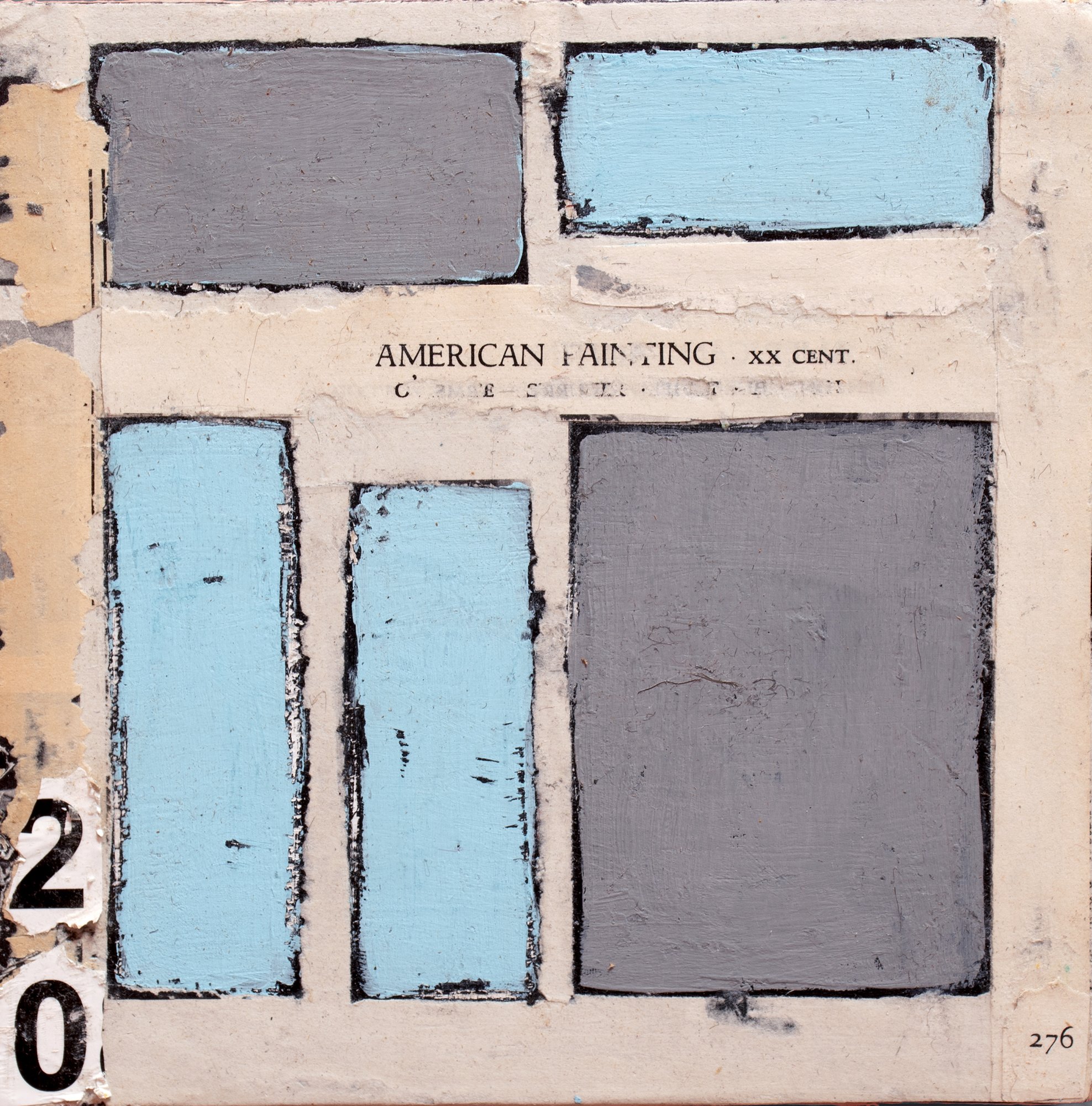 Removal 20th C Painting  by Jack Poker