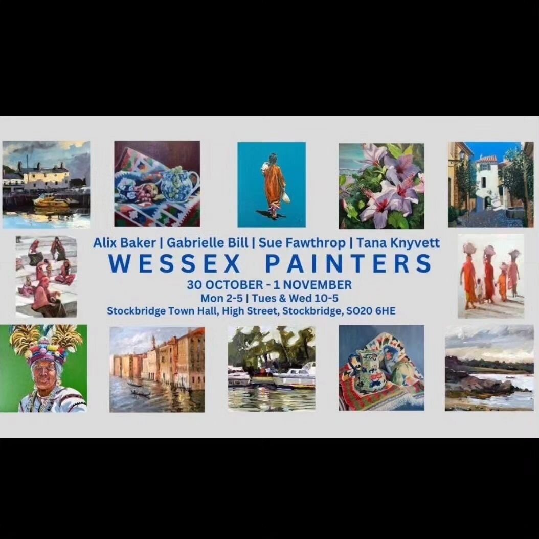 Looking forward to seeing everyone over the next few days in Stockbridge. Hants. #exhibition #art #artshow #stockbridge #hampshire