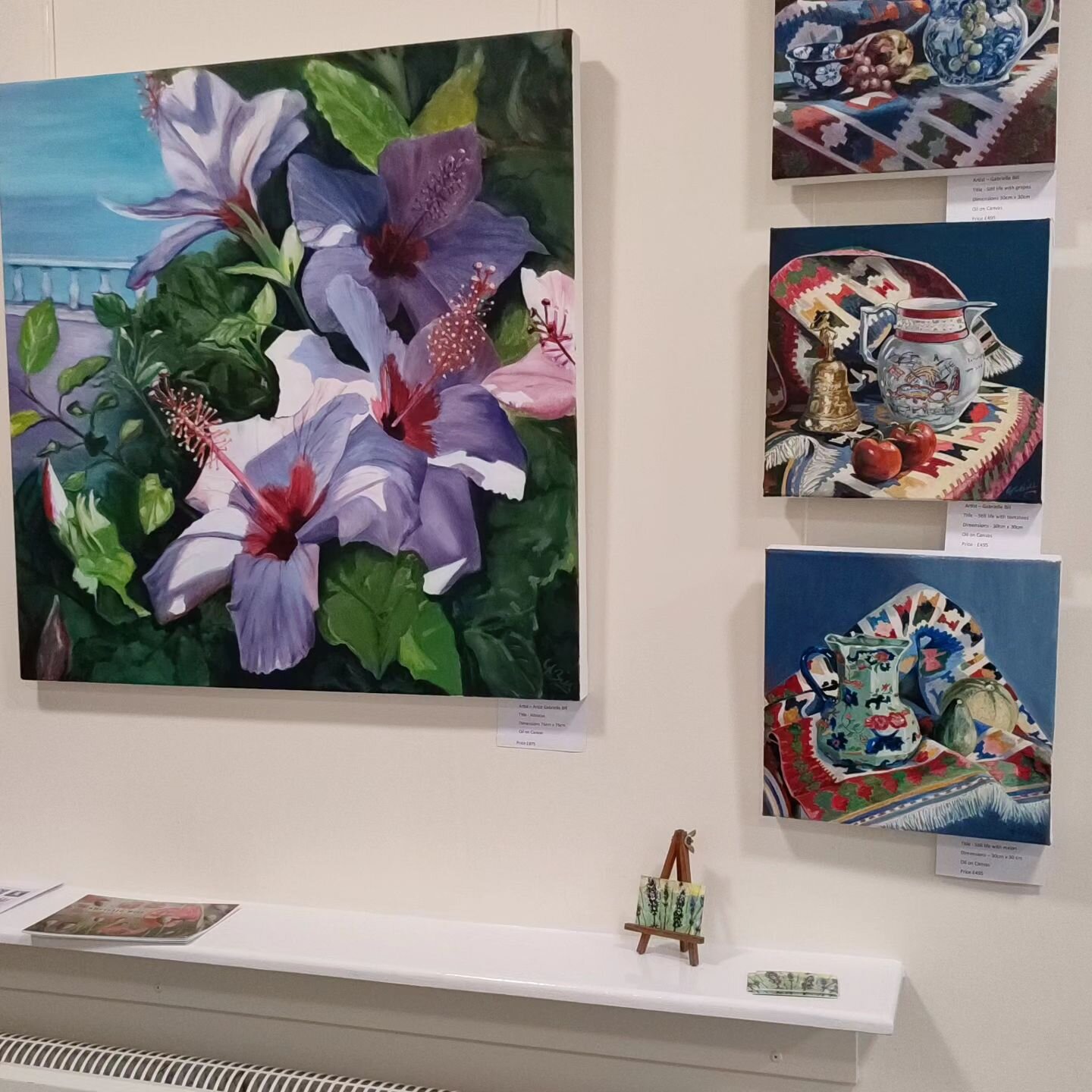 Great opening show last night.
#exhibition #artshow #stockbridge #hampshireart #art