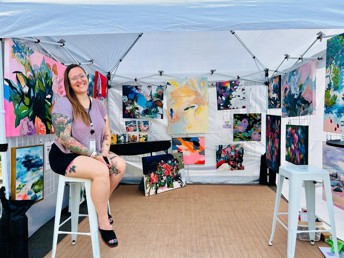 So many things have happened this year, it feels like I blinked And everything shifted! I would like to set up shop at more art shows in summer 2025, I have my eyes set on a few here in Chicago, some on the North Shore and maybe even a few in north e