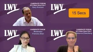 League of Women Voters Debate 