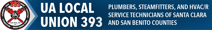 UA Local Union 393 logo