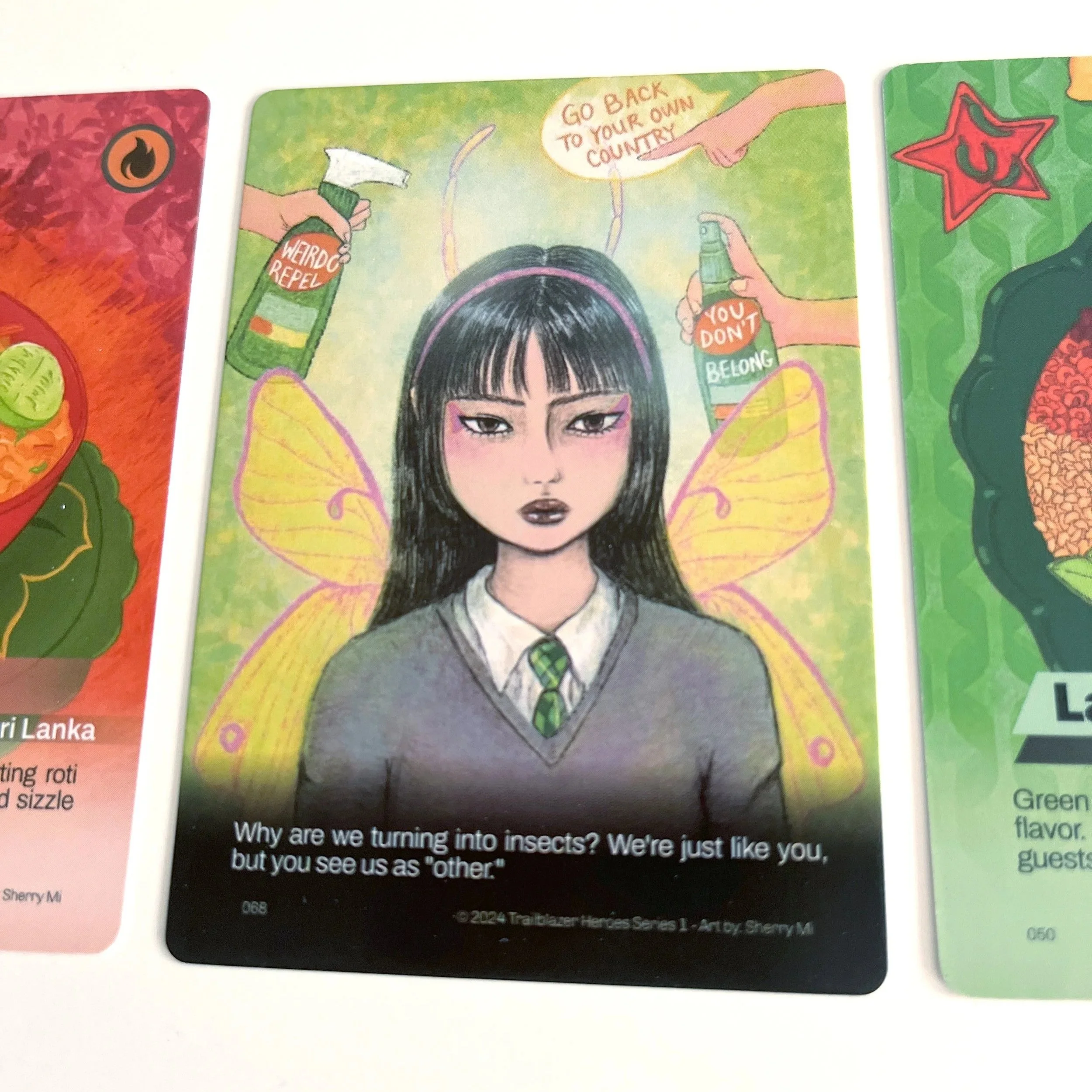 This piece explored the quiet alienation many in the AAPI community feel—being seen as outsiders in their own country, questioned with "Where are you really from?" despite generations of belonging. It captures the tension between identity and percept