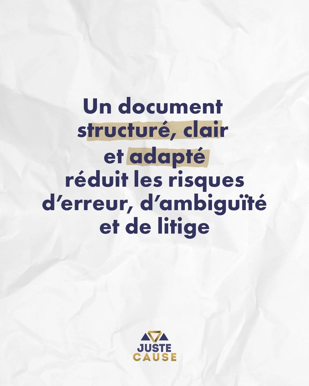 Idée reçue legal design document structuré Juste Cause.jpg